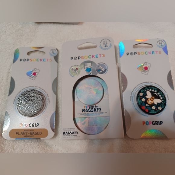 Popsocket collapsible phone stand lots of 3 - Picture 6 of 8
